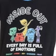 thumbnail image 4 of Disney Girls Inside Out Short Sleeve Graphic T-Shirt - Little Girls 4-7 Black, 4 of 4