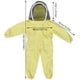 thumbnail image 1 of Traje de apicultura para ni?os con velo protector Mono profesional Abeja Visitante Algodón Manga larga - Amarillo (M), 1 of 2