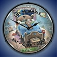 thumbnail image 2 of PI1405509 Eat Sleep Golf clock - Made in USA, 2 of 3