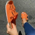 thumbnail image 6 of 1 Pair Sandals Double Buckle Anti Skid Rubber Women's EVA Slides Sandals for Outdoor, 6 of 7