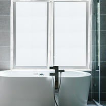 BESTYASH Window Thermal Insulation Film Window Sealing Kit Plastic White 1Set