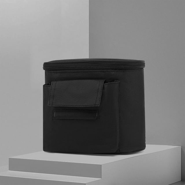 Dvkptbk Bicycle Handlebar Bag, Bicycle Accessory Bag, Stroller Storage Bag, Stroller Accessory Bag, Multiple Zippered Pockets, Suitable for Strollers, Bicycles