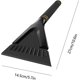 thumbnail image 5 of Auto ice scraper for car windows with nonslip grip, sponge grip, stepped teeth, black, 5 of 5