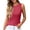 Red -CK51, variant on Dwellite Sleeveless Sweater Tops for Women Summer Dressy Crew Neck Knit Tank Tops Spring Business Casual Work Shirts Blouses Army Green L