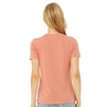 thumbnail image 2 of Ladies' Relaxed Heather CVC Short-Sleeve T-Shirt - HEATHER SUNSET - 2XL, 2 of 3