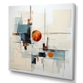 thumbnail image 2 of Designart "Beige Minimalist Collage III" Abstract Collages Canvas Art Print, 2 of 5