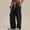 Black, variant on Viadha Mens Baggy Sweatpants Textured Elastic Drawstring Waist Breathable Wide Leg Casual Wide Leg Pants Straight Sweatpants Joggers with Pockets