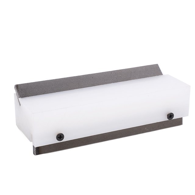 Herramienta de lijado de trastes de guitarra ANGGREK lima de metal plástico blanco