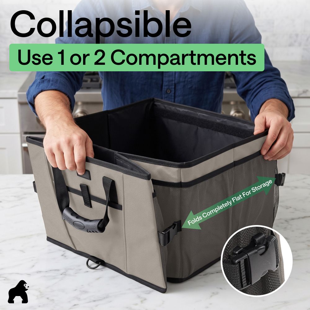 Gorilla Grip Trunk Storage Organizer, Collapsible photo 8