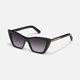 thumbnail image 2 of Quay Australia Set en Piedra Cat Eye Sunglasses, Negro/humo, 2 of 2