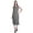 Black3, variant on Peter Pan Collar Sleeveless Kurta With Pants 2-Pcs Ethnic Suit Set For Women
