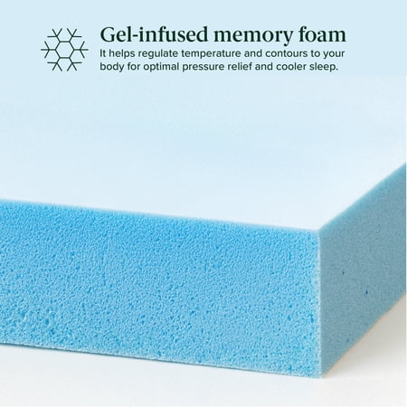 MAINSTAYS 6″ INNERSPRING TIGHT TOP MATTRESS WITH GEL FOAM, TWIN
