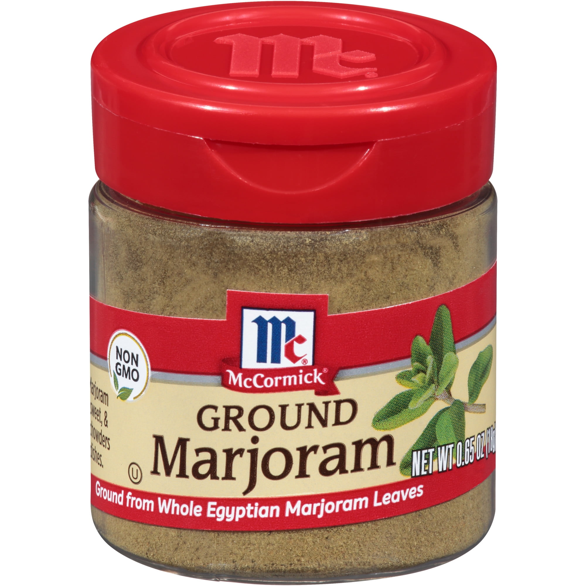 McCormick Ground Marjoram, 0.65 oz