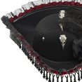 thumbnail image 5 of Slccxzc Fabric Tricorn Pirate Hat Lace Floral Decor Adult Headwear, 5 of 7