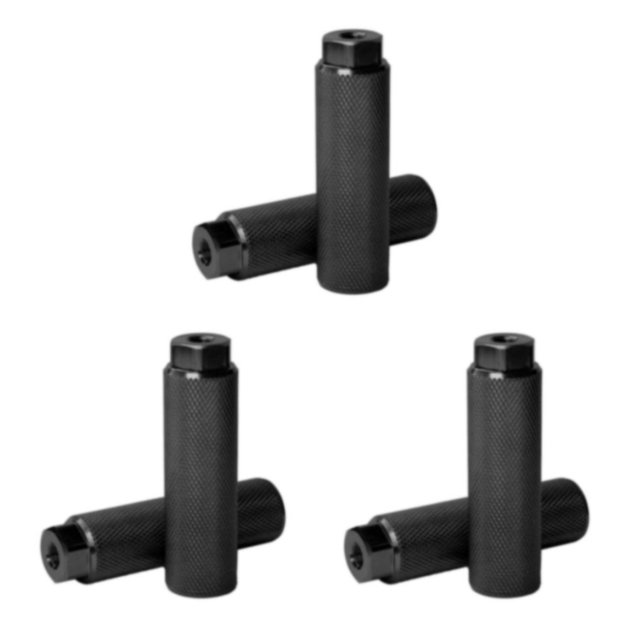 Greeniant 2x accesorios para bicicletas clavijas duraderas de aleación de aluminio para bicicletas de montaña aptas para pies para clavijas Type1 NO1