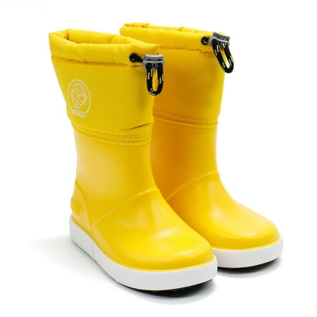 

Boatilus Toddlers Penguy B Welly Boots Yellow 11/12 M US