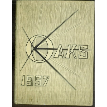 (Custom Reprint) Yearbook: 1957 Muskegon Heights High School - Oaks Yearbook (Muskegon Heights MI)