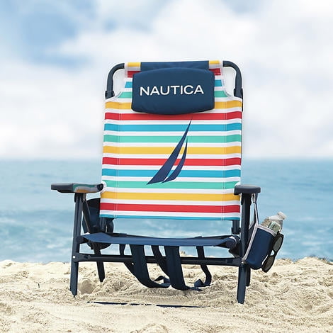 nautica beach chair teal