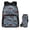 Blue Tractor, variant on chaqlin Panda Floral Cute Kids Backpack Girls, Set 3 in 1 Children Teens Schoolbag Bookbag, School Book Bag with Breathable Padded Shoulder Straps, Matching with Lunch Bag Water Bottle Carrier