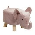 thumbnail image 4 of Animal Footstool Sofa Tea Stool Changing Shoes Wooden Multifunctional Children's Pink, 4 of 8