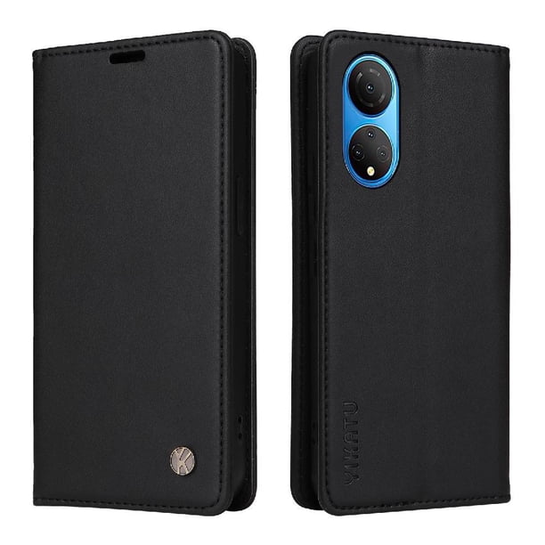 Funda para Honor X7 Estuche de Cuero PU Tipo Cartera con Ranuras para Tarjetas y Cierre Magnético