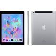 thumbnail image 2 of Refurbished Apple iPad 6th Gen 4G - WiFi + Cellular - 32GB - Space Gray iPad (2018) 9.7 Inch - Unlocked - Excellent Condition, 2 of 5