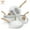 White, variant on Moss & Stone 6 Piece Black Nonstick Cookware Set, Pots And Pans Set Non stick With Glass Lid, Induction Cookware, Stay Cool Handle, PTFE/PFOA, Kitchen Cookware 6-Piece with Frying Pans Set & Saucepan