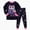 A85-Hot Pink, variant on Kids Toddler Pajamas Boys Girls Pajama Set Winter Warm Sleepwear Pjs Set Plush Tops Pants Outfits Loungewear Casual Homewear,3-4 Years