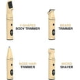 thumbnail image 3 of All-in-One Multigroomer | No-Nick, Nose/Ear/Pubic & Full Body Grooming Kit | LCD Display, Rechargeable & Waterproof Men's Hair Trimmer | SMG3040, 3 of 4