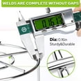 thumbnail image 2 of Vegetable Steamer Basket Rack for Cooking, 3" and 1-3/4" Tall Trivet for Instant Pot 3 Qt and 6 Qt, Heavy Duty 18/8 Stainless Steel Steamer Rack Fit Pressure Cooker (6.4" Round - 2PCS), 2 of 6
