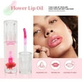 thumbnail image 4 of Flower Lip Oil, Deep Moisturizing Improve Cracking 0.13oz Color Changing Lip Gloss Oil  For Lip Care, 4 of 8