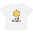 thumbnail image 3 of Inktastic I Love My Grumpy Cute Sunshine Boys or Girls Baby T-Shirt, 3 of 5