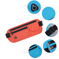 thumbnail image 3 of Running Belt Waterproof Waist Bag for Walking Workout Gym Running, Travel Money Belt Phone Holder - orange, 3 of 5