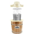 thumbnail image 4 of Elite Gourmet Maxi-Matic EIM-924L Máquina de helado eléctrica antigua de 4 cuartos de galón, cubeta de pino, 4 of 5