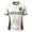 White, variant on Mexico 2026 Soccer Cup Jersey for Men, V-Neck Short Sleeve T-Shirt, Retro Cactus & Sun Graphic Sports Soccer Top, Quick Dry Breathable Fan Support Tee, Athletic Casual Summer Shirt 1Pc Black L