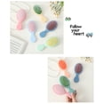 thumbnail image 6 of Mini Hair Brush Detangling Soft Bristles Travel Size for Women Kids Smoothing Knots 5.3x2.2in, 6 of 9