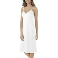 thumbnail image 2 of Vanity Fair Womens Rosette Lace Full Slip, 36-26 Length, STAR WHITE, 2 of 6