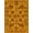 Orange, Pattern 16, variant on ODIKA 8'x10' Washable Area Rug Non-Slip Chair-Friendly Mat Orange Mid Century Asymmetrical Shapes Vintage Decorative Tone for Dining Room, Large Office, Lounge