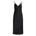 thumbnail image 5 of Joyspun Women’s Satin Midi Chemise, Sizes S-3X, 5 of 5