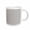 White, variant on 3drose, Moroccan Tile Pattern Gray, 11oz Two-tone Red Mug