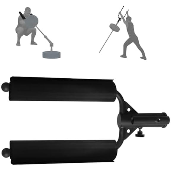 Viking Press Handle Landmine Attachment: T-Bar Row Landmine Attachment for 2-Inch Olympic Barbell - Barbell Grips Gym Home Equipment for Build Arm Shoulder Back Muscles$$Sport & Recreation Other