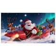 thumbnail image 1 of SIfdSeng Get it Fast Large Garage Door Banner Outdoor for Holiday Season Front Porch Yard Festive Xmas Welcome Sign, 1 of 5