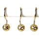 thumbnail image 2 of SZTXJ Gold Shower Curtain Hooks Rings,Set of 12 Decorative Shower Curtain Hooks,Bling Metal Rustproof Shower Hangers Rings for Bathroom Curtains Rods, 2 of 5