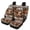 Highland Cow Aztec, variant on HUISEFOR Deer American Flag Car Seat Cover Set Soft Elastic Front and Back Split Bench Protector Breathable Car Interior Accessories Comfortable Fits Vehicle Cars SUV