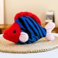 thumbnail image 6 of Kids Toys, 10X6 in Colorful Tropical Fish Plushie, Premium Student Shower and Birthday Stuffed Animal Gift, Cuddly Soft Fish Decor Toys for Student, Sized Perfectly for Little, 6 of 6