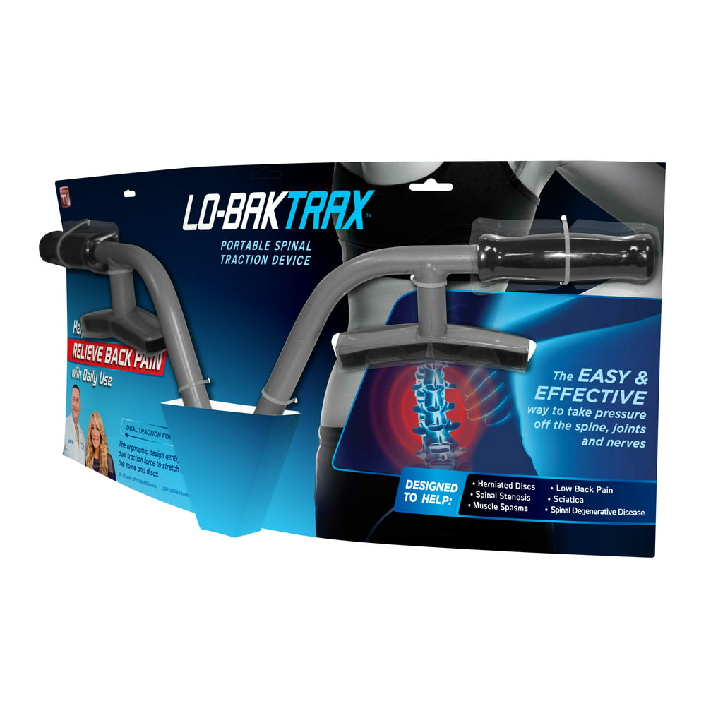 Lo Bak Trax Back Stretcher with Force Spinal Traction, FDA Registered
