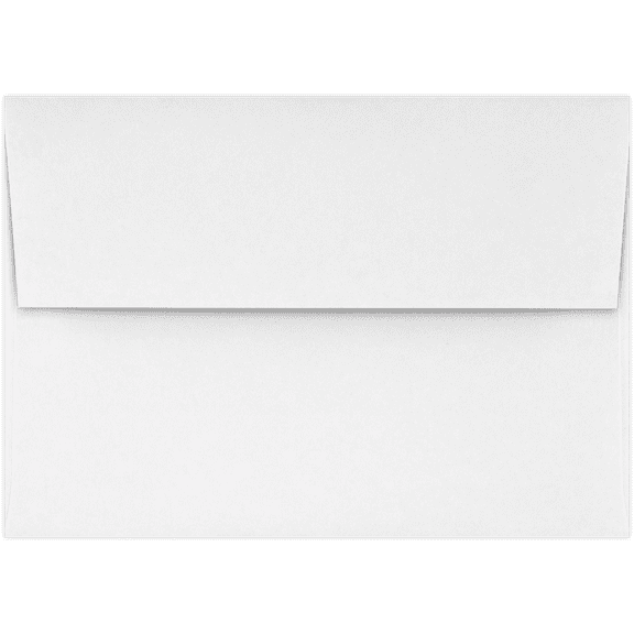 LUXPaper 4Bar A1 Invitation Envelopes, Peel & Press, 3 5/8 x 5 1/8, White, 80lb, 1,000 Pack