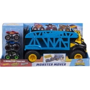 Hot Wheels - Monster Trucks Transport Truck, Includes 3 Cars, (Mattel GGB64)