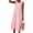 #208-Pink, variant on TaTaai Women's Striped Print Sleeveless Maxi Dress with Round Neck, Side Pockets, and Casual Comfortable Fit Gift