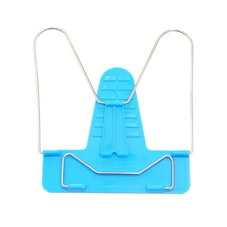 Portable Book Holder - Portable Reading Bookshelf Adjustable Angle Foldable Document Book-Reading Holder